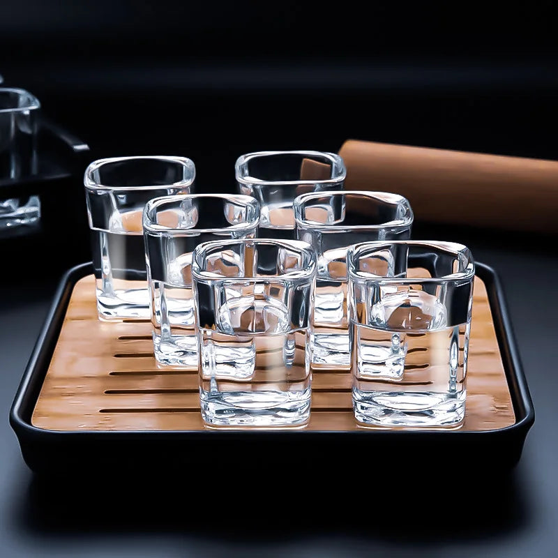 AurumLux Whisky Glas Set - Kristallgläser mit Schale | Brehn