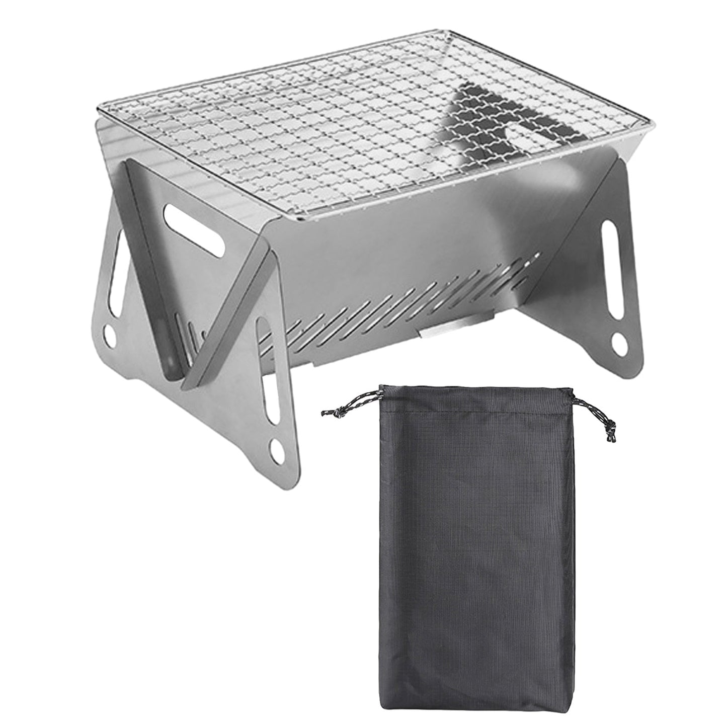 Brehn | Camping Tragbarer Kohlegrill