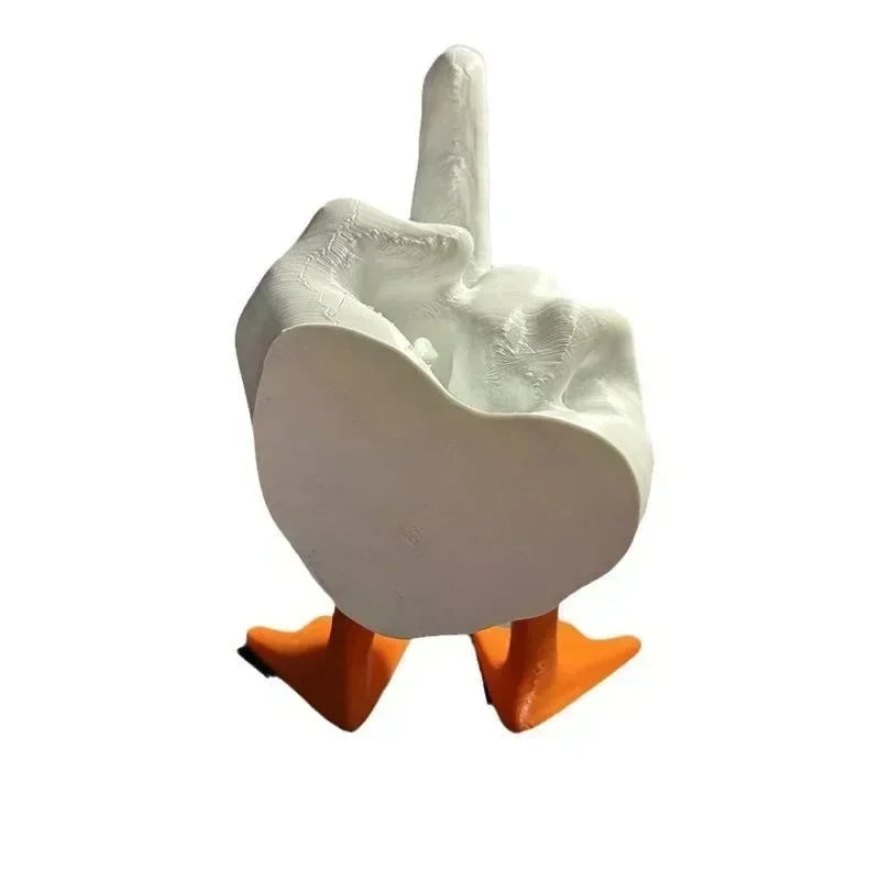 Mittelfinger Harz Ente Deko | Brehn