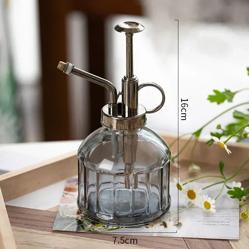 Brehn | Retro Design Glas Wasser Pflanzen Sprühgerät