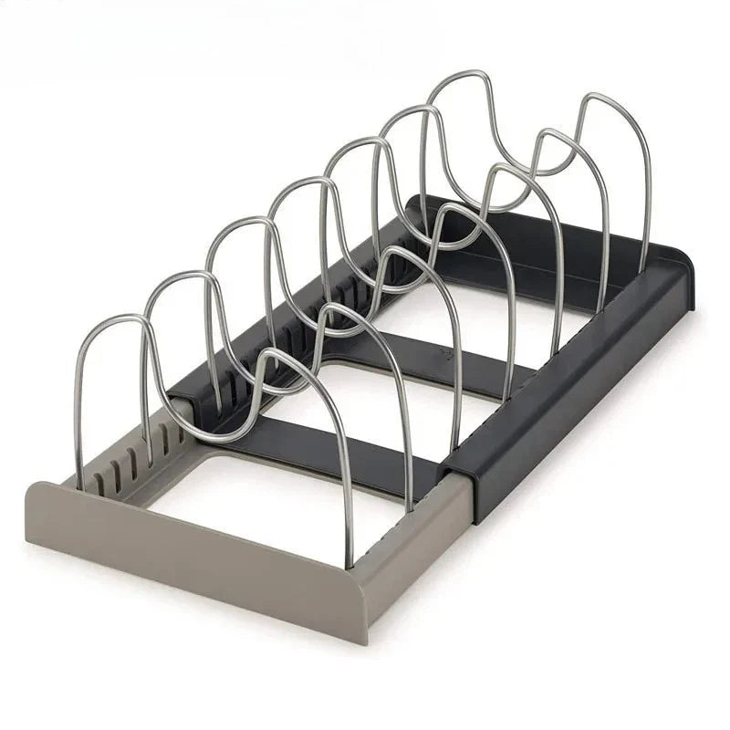 Ausziehbarer Topfdeckelhalter & Pfannen Organizer | Brehn