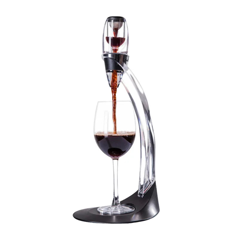 Weinbelüfter, Dekanter, Ausgießer, Set mit Filtern, Luftreiniger, Standdiffusor, Luftbelüfter, Sieb, Belüfter, Wein für die Esszimmer-Bar