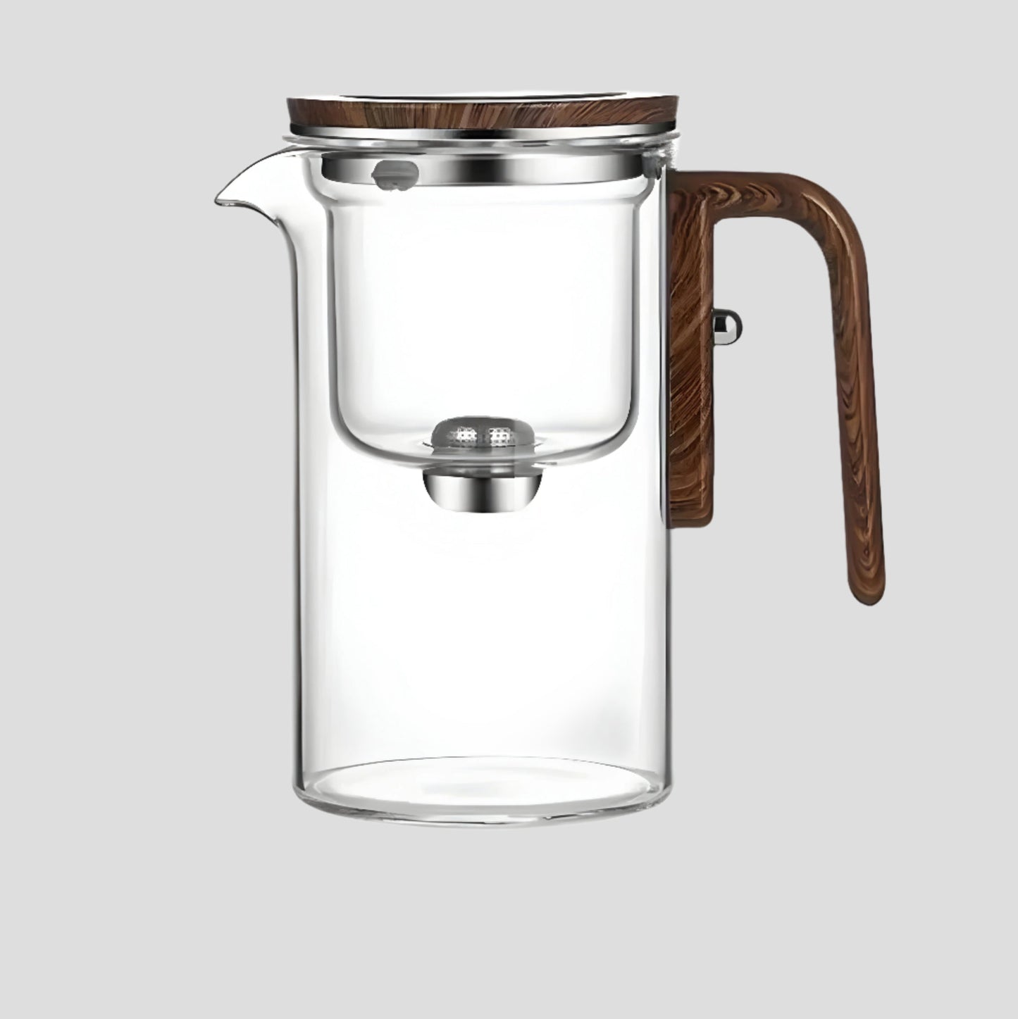TranquilSip Teekanne – Magnetischer Schalter Filter Glas Teekanne | Brehn