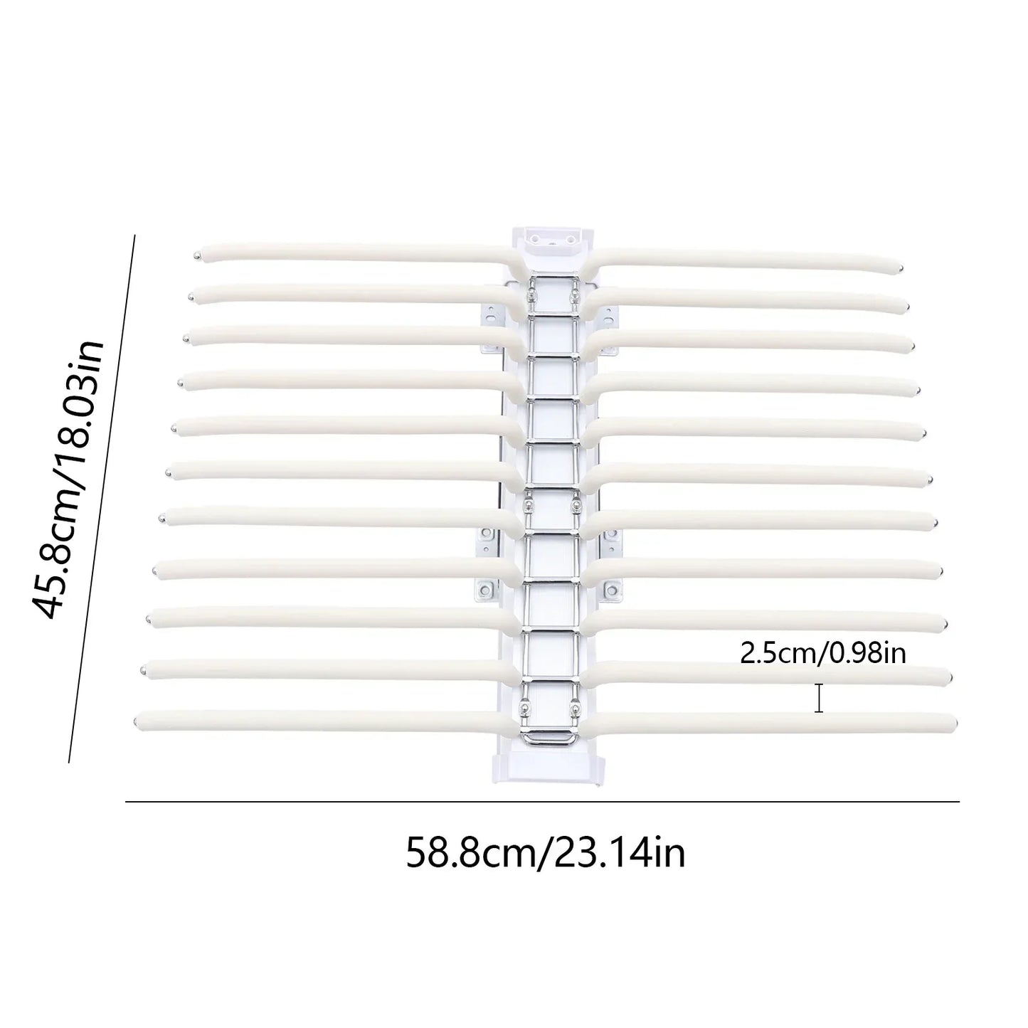 Smart Slide-Out Rail Tuch-Organizer