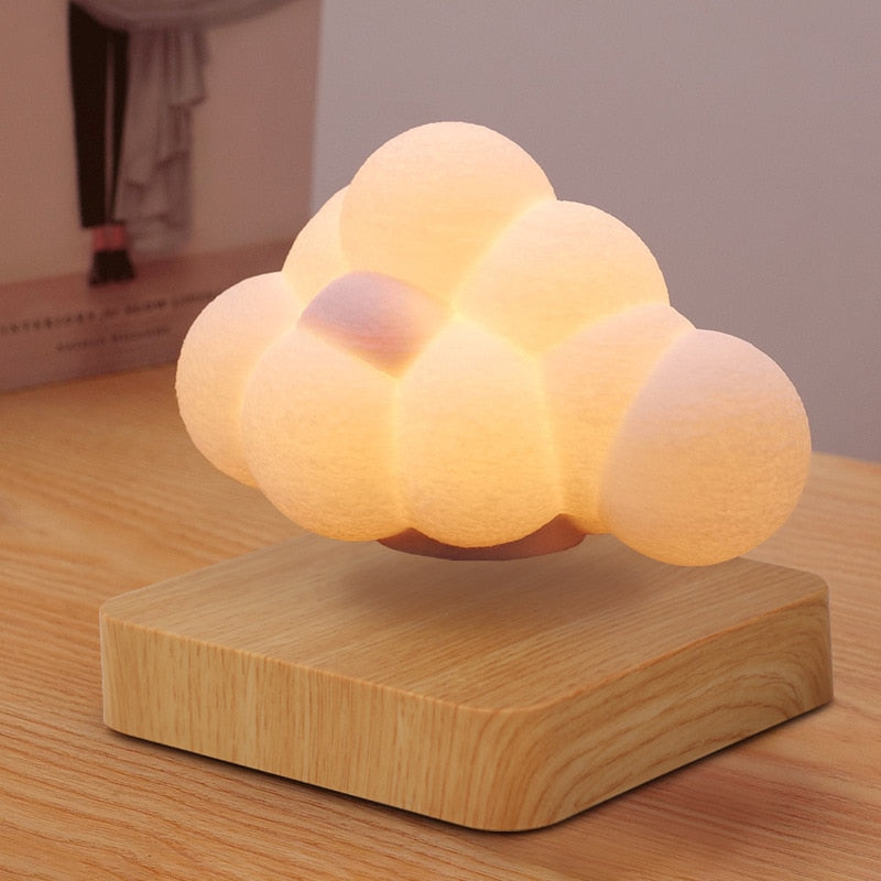 VIvolux | Magnetische Buble Cloud Schwebende Nachttischlampe