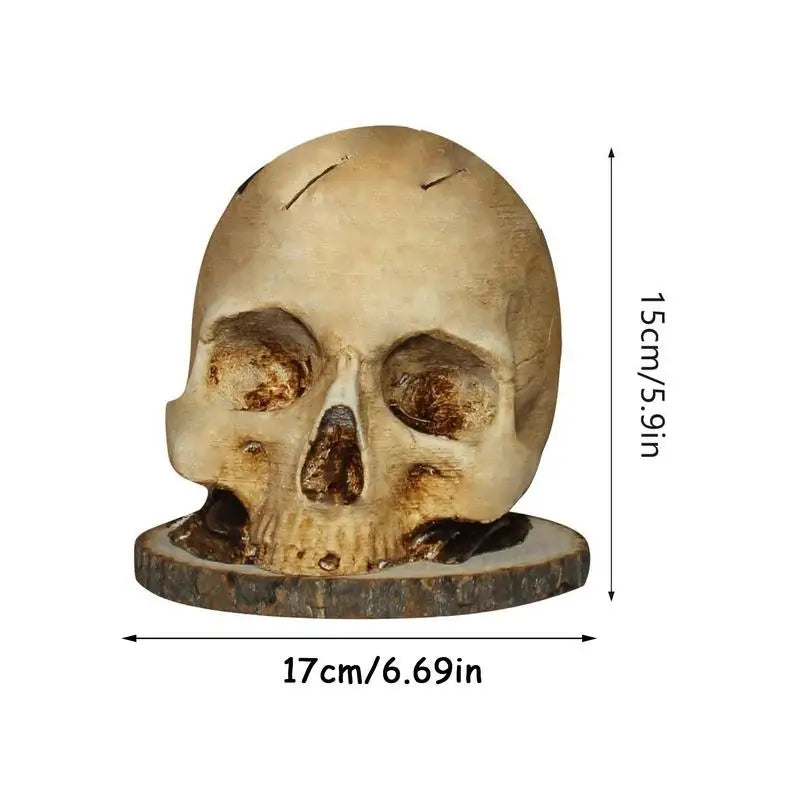 Brehn | Gothic Skull Messer Organizer Halter