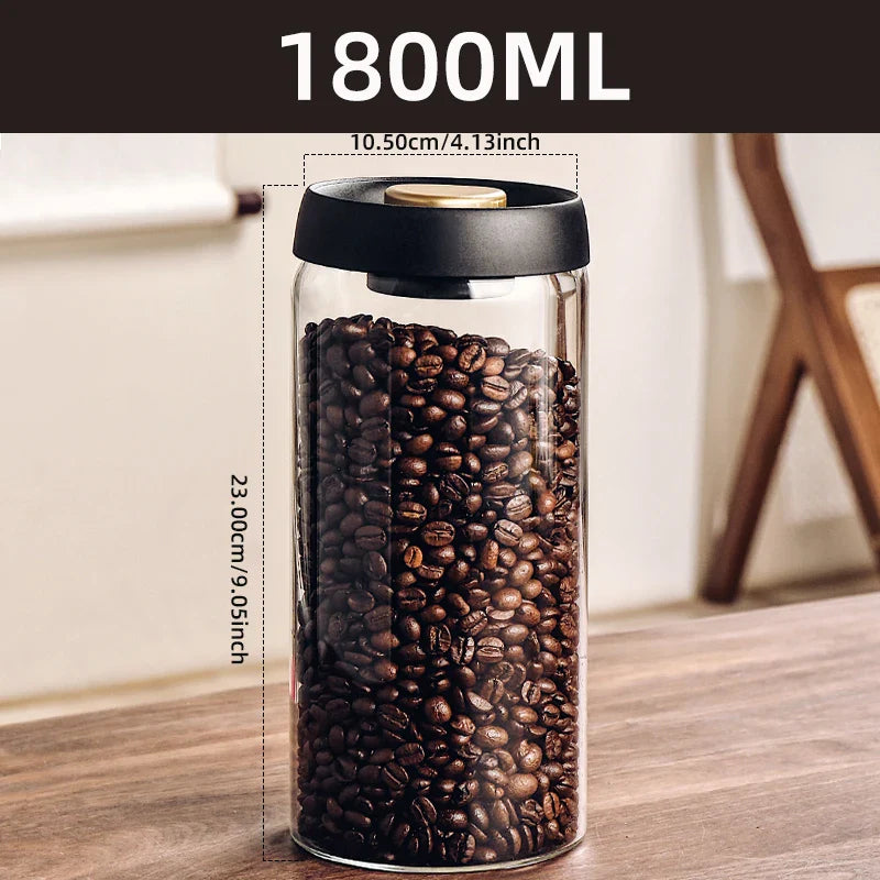 Vakuum Vorratsglas aus Borosilikatglas | Brehn