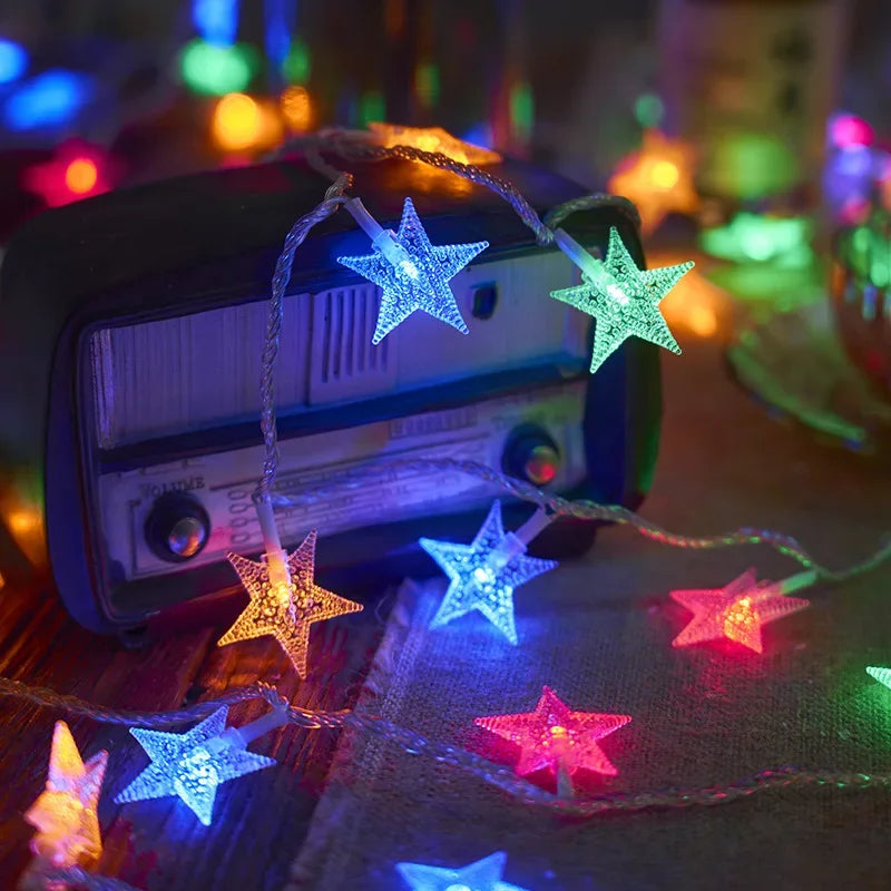 Brehn | Starlight LED Lichterkette: Ideal für Innendekoration, Außencamping und Zeltatmosphäre