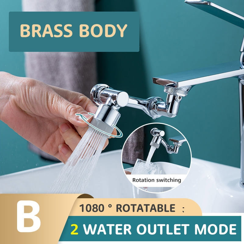 Brehn | Voll drehbarer Universalwasserhahnverlängerer