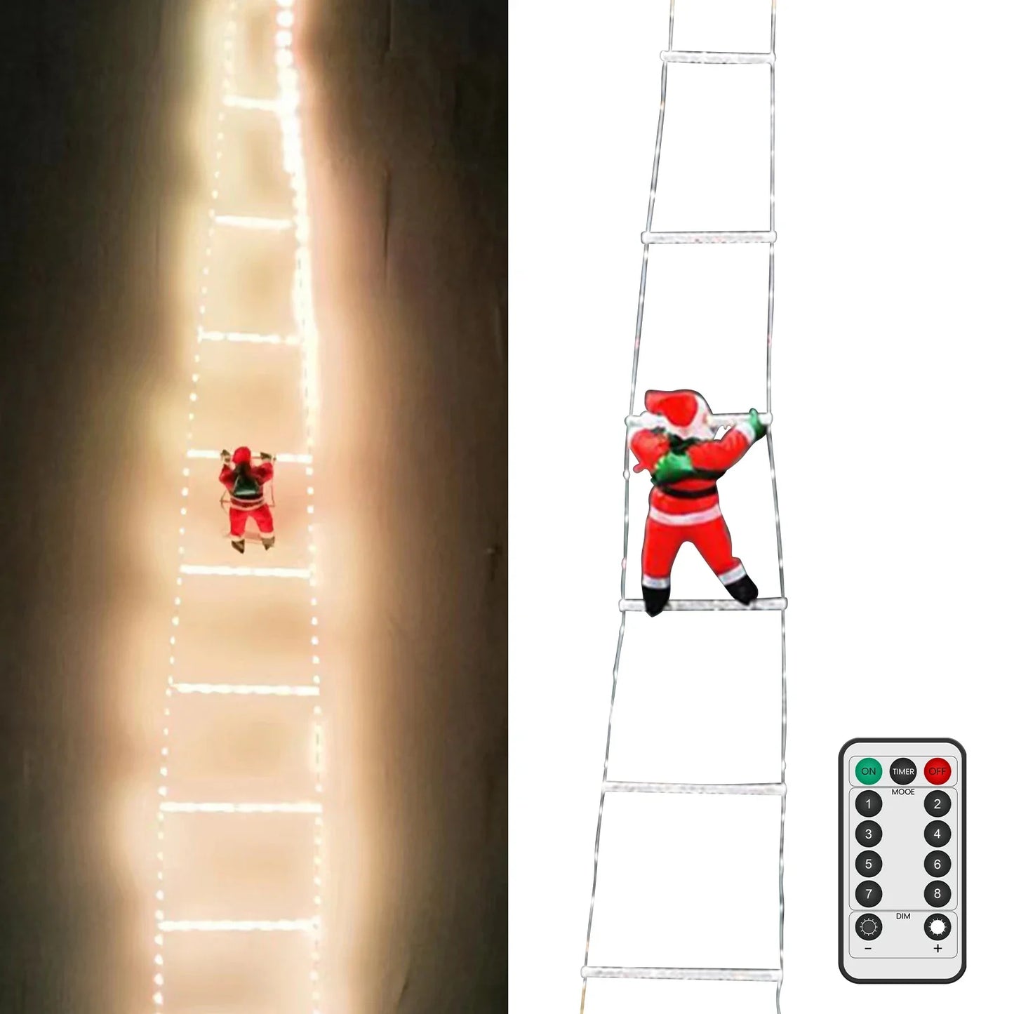 Brehn | LuxeKlim | Premium Santa Leiter Dekor