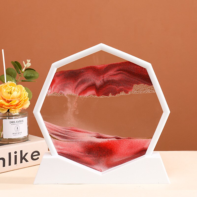 Brehn | Deep Sea Fließendes Hexagon Sand Dekor