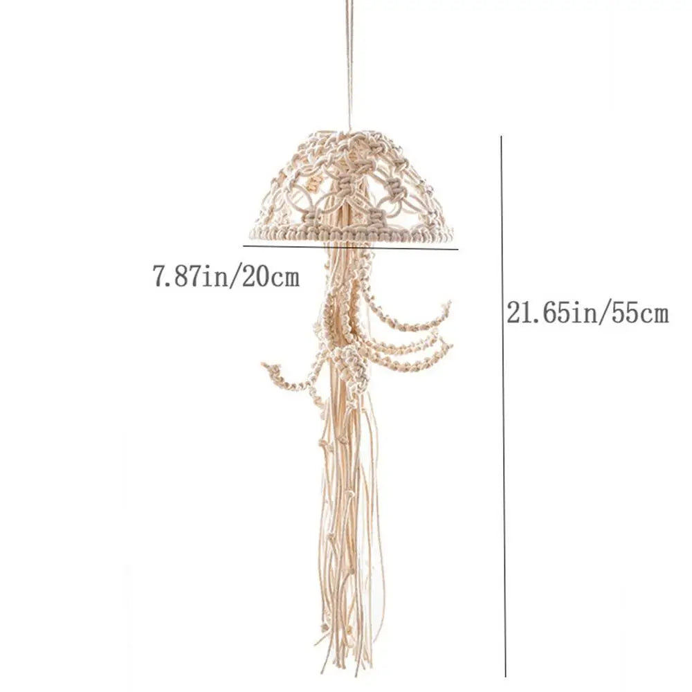 Brehn | Künstlerische Quallen Traumfänger Handgemachte Lampe