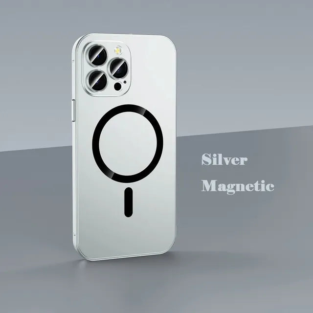 VIvolux | Magsafe Aluminiumrahmen Metallbumper iPhone-Hülle
