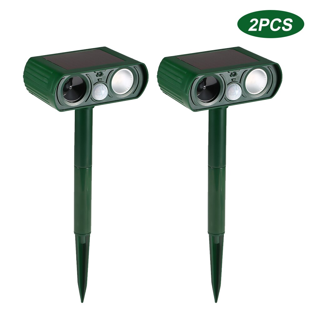 Solar Powered Ultrasonic Animal Repeller | Brehn