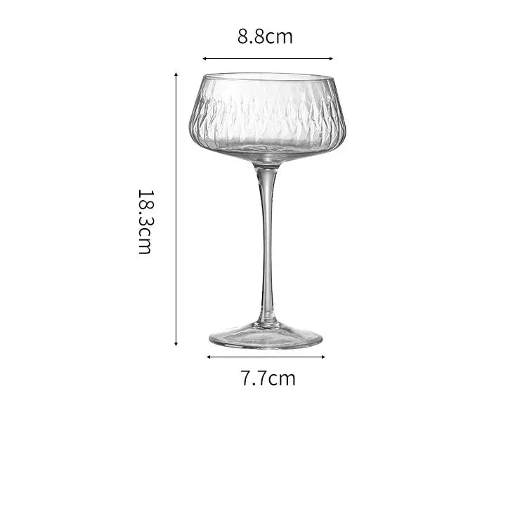 Elegantes 2-teiliges Cocktail Coupe Set Brehn