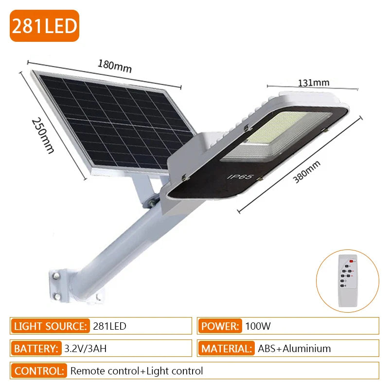 Schwere Outdoor Solar-Sicherheits-Wasserdichte Lampe | Brehn