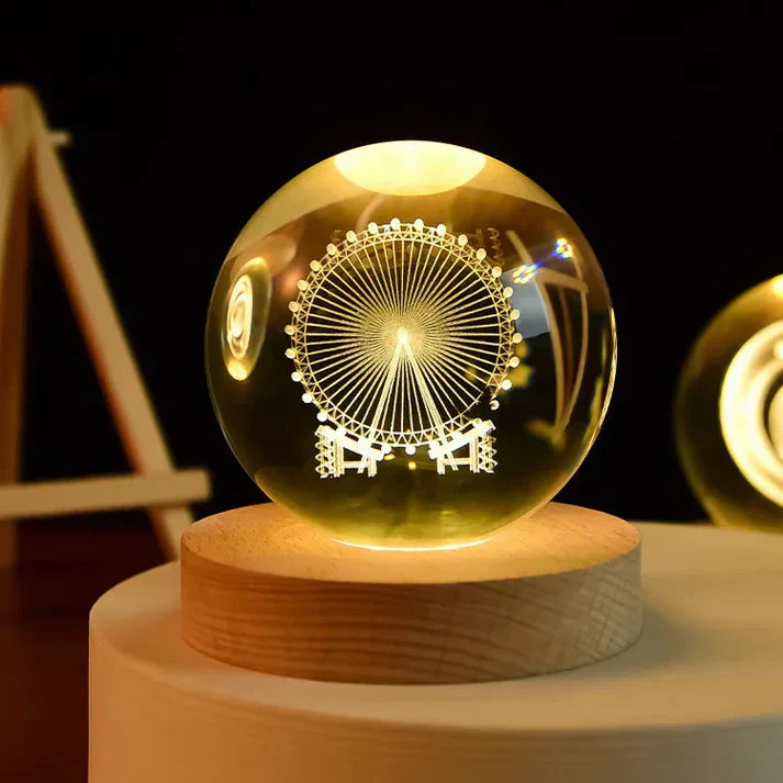 Brehn | 3d-kristall-nachtlichter – einzigartige geschenke für alle anlässe
