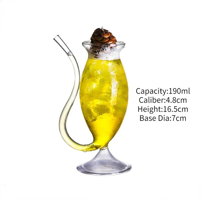 Kreative Geometrische Wein- & Cocktailgläser