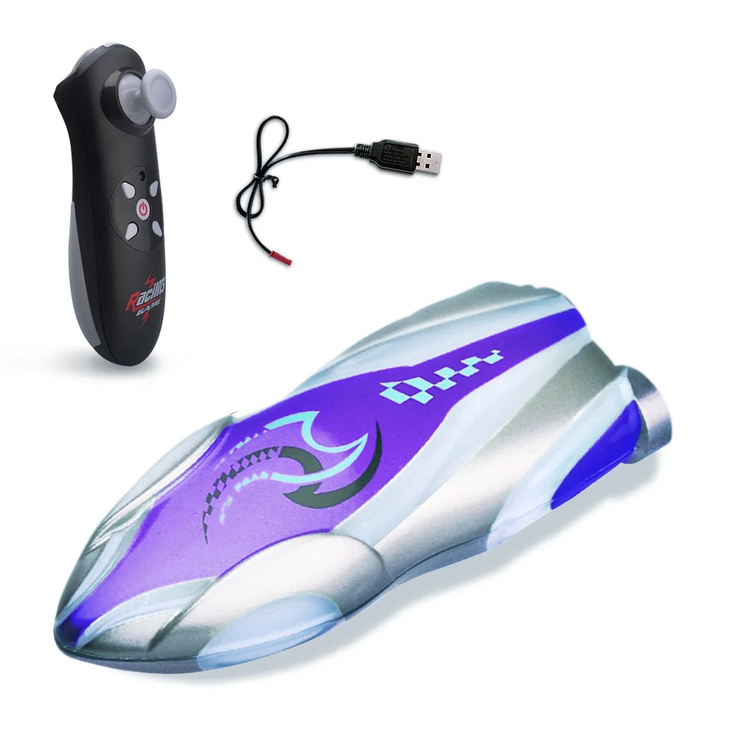 Brehn | Hochgeschwindigkeits-LED-Licht-Remote-Mini-Spielzeugboot