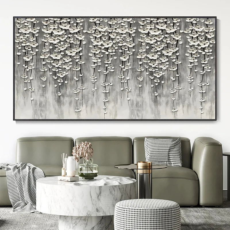 Moderne abstrakte Blumenbaum Wandkunst Fine Art Leinwanddrucke Große Größen Bilder Für Wohnzimmer Schlafzimmer Home Office Kunstdekoration | Brehn