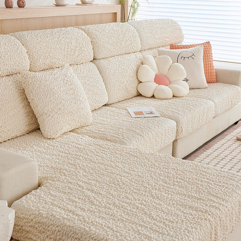 Brehn | Elastischer Stretch Bequemer Sofa Kissenbezug
