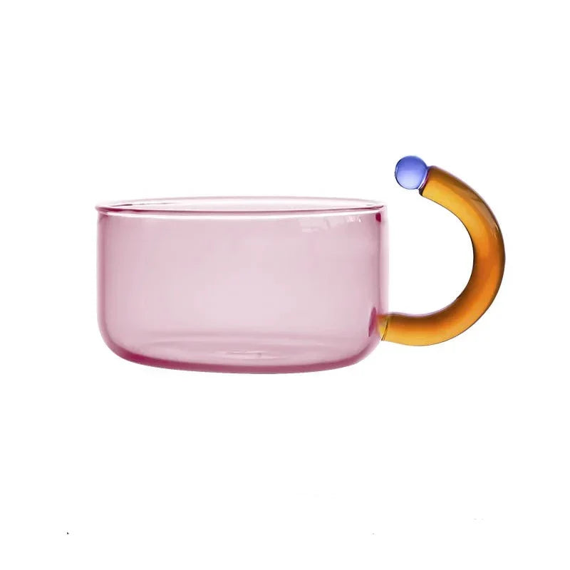 Brehn | Kontrastierende Farbe Glas Teeset