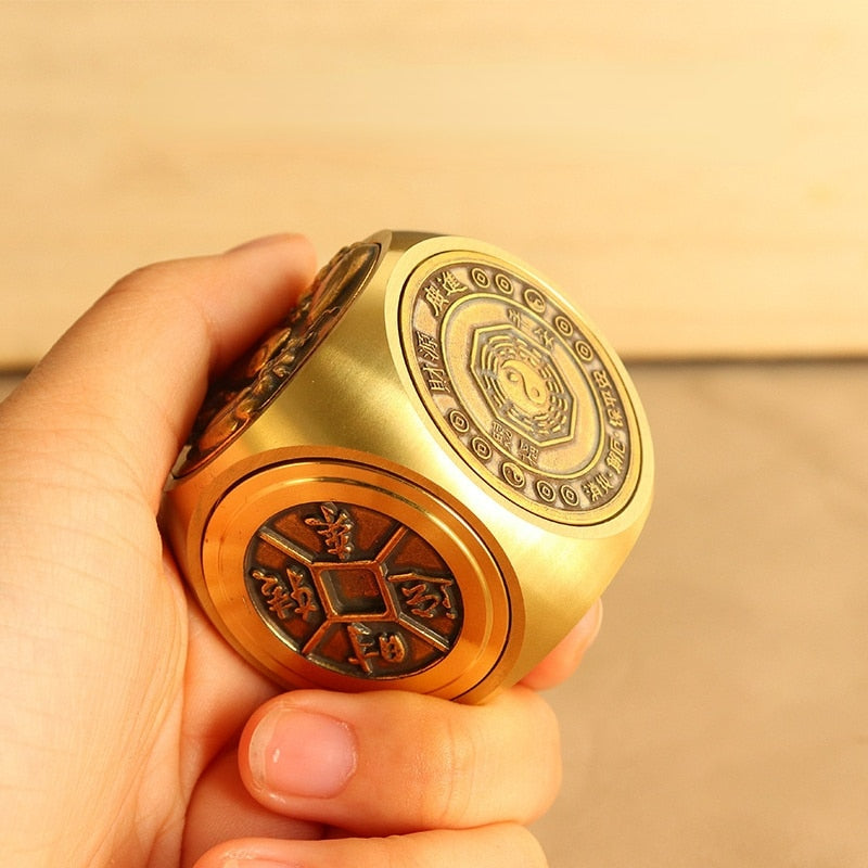 Brehn | Sechsseitiger Zauberwürfel Fidget Spinner