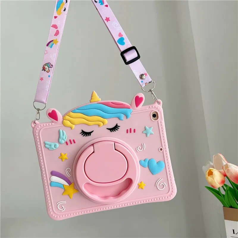 VIvolux | Star Cartoon Kinder Flexibles iPad Case Stand