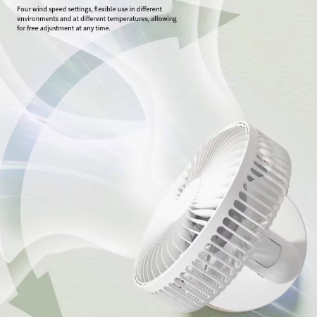 Kompakter leiser USB-Schreibtischfan | Brehn