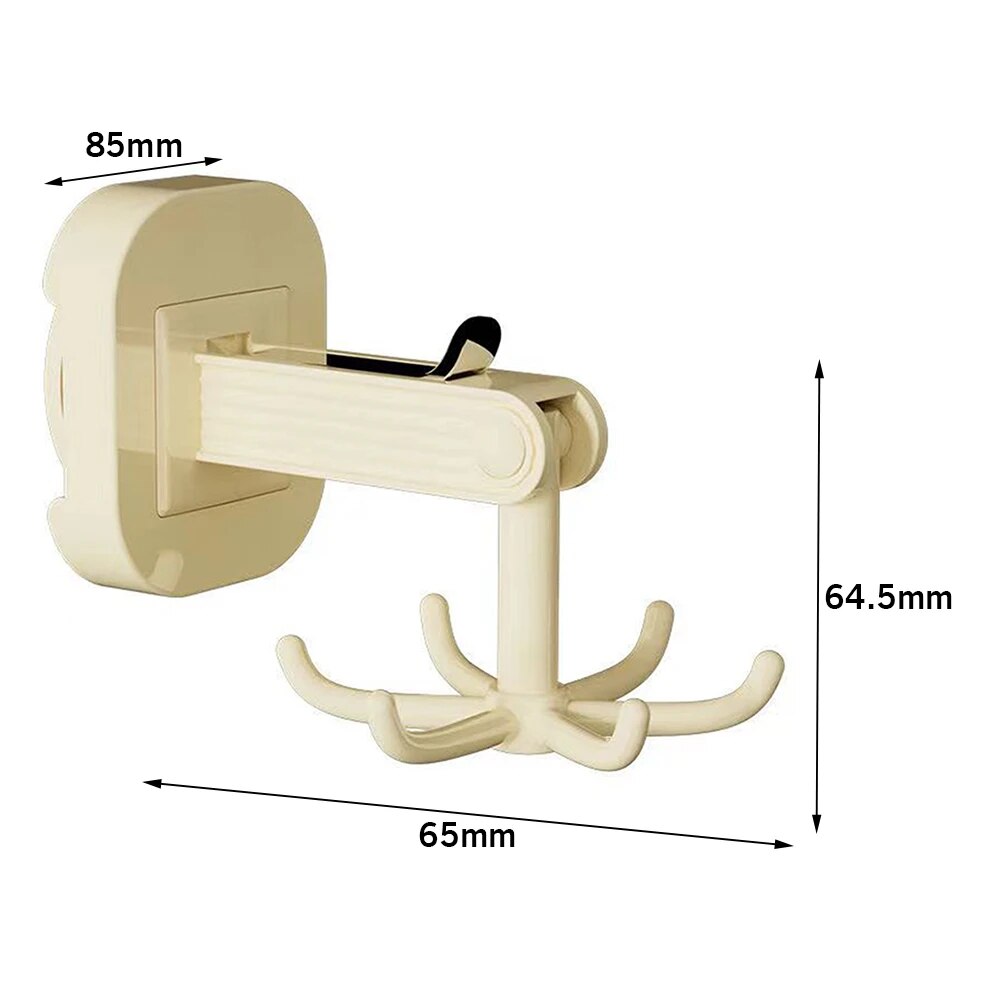 Simplistic Six-Claw Universal Rotating Hook | Brehn