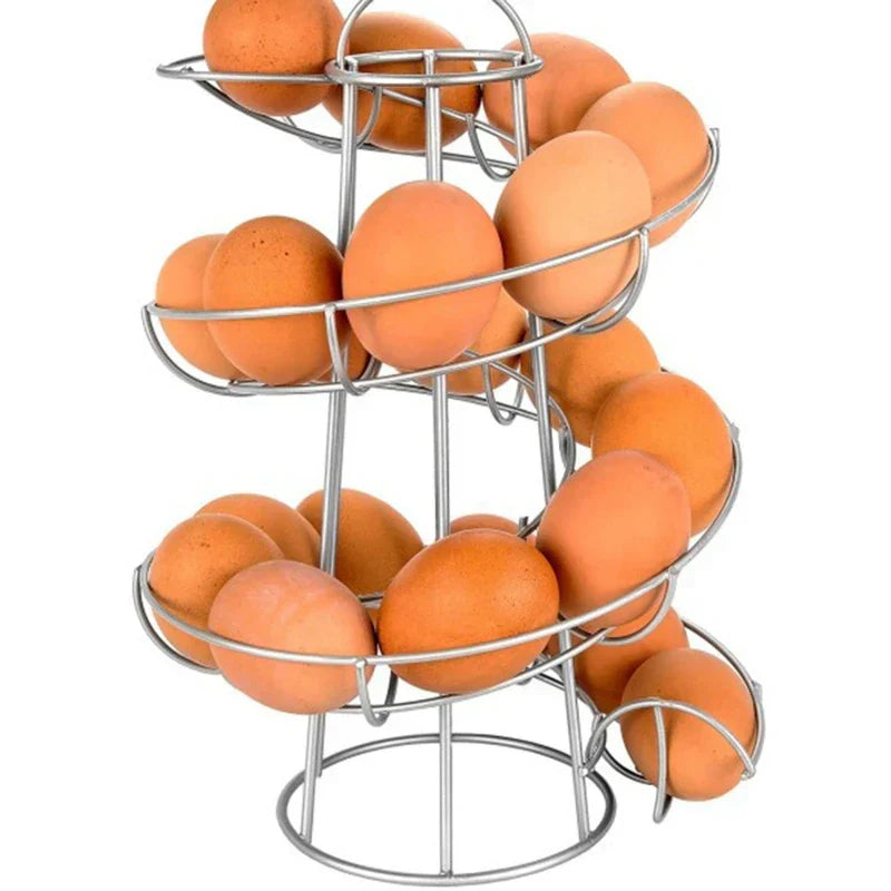 Brehn | Spiral Rolling Egg Dispenser Rack