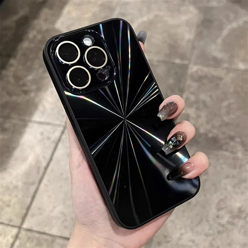 Brehn | Reflektierende Laser Aurora iPhone-Hülle