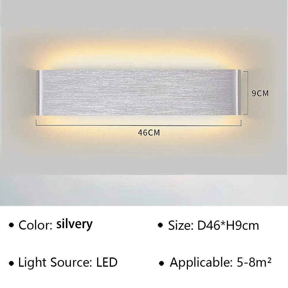 Brehn | LumiEra Moderne LED Wandleuchte | Stilvolles Design | Warmweißes Licht für Schlafzimmer, Flur & Badezimmer