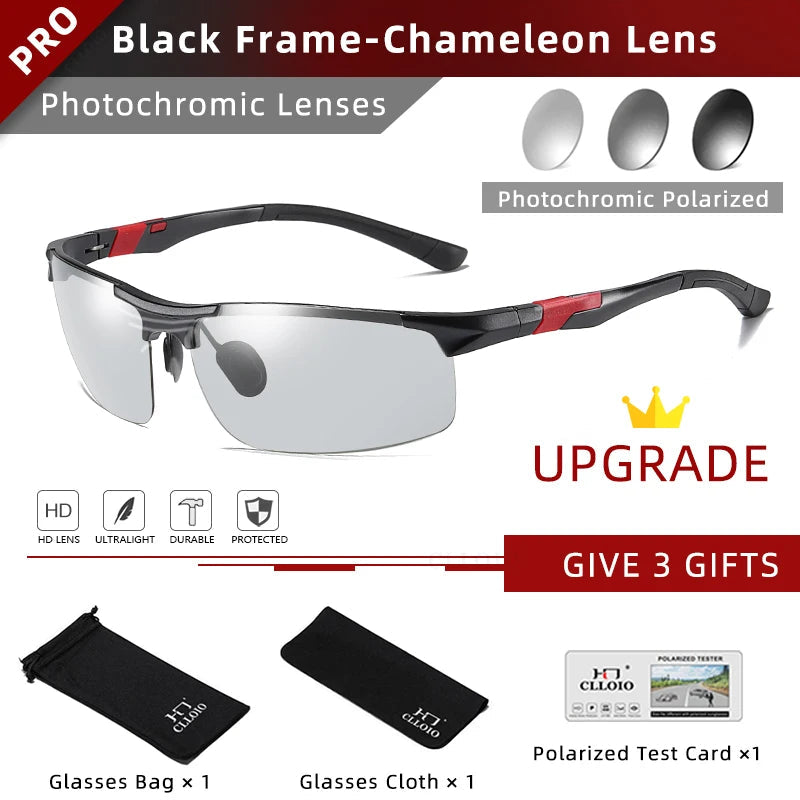 Photochrome Sonnenbrille mit polarisierten Gläsern | Brehn