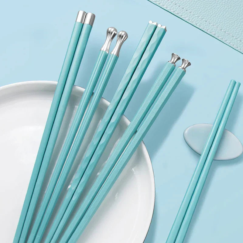 Brehn | DineLux – Luxuriöses Essstäbchen-Set mit Raffinierten Designs (5 Paar)
