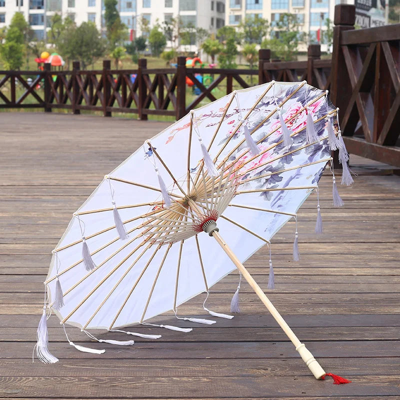 Bamboo Handmade Vintage Paper Umbrella | Brehn