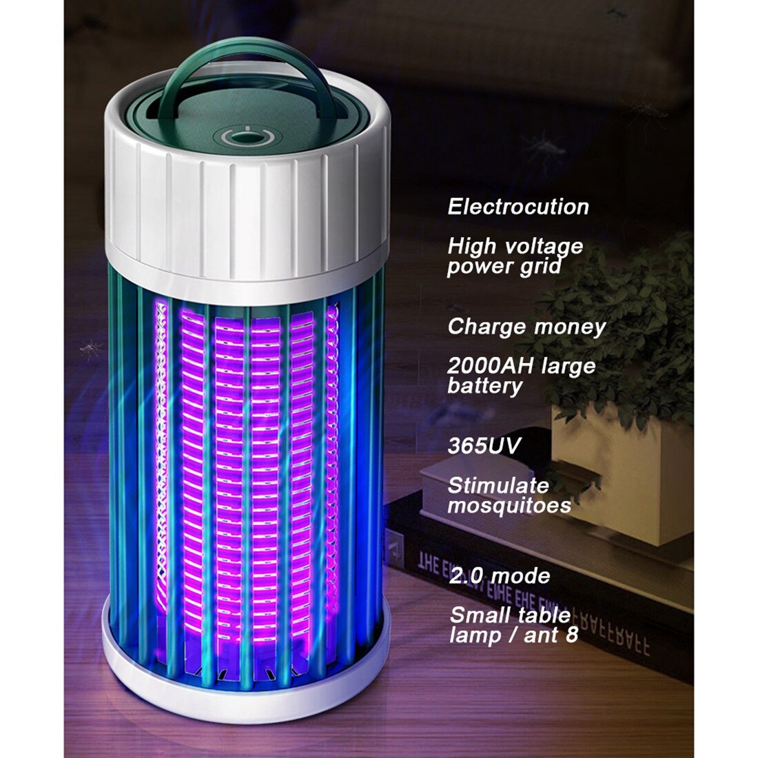 Wiederaufladbare Insektenfalle Camping Solar Lampe | Brehn