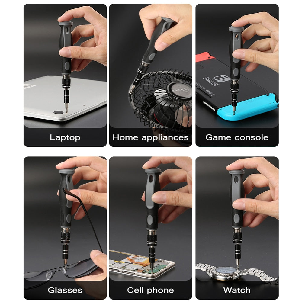 VIvolux | 32in1 Easy Repair Multifunktions-Schraubenzieher-Werkzeugset