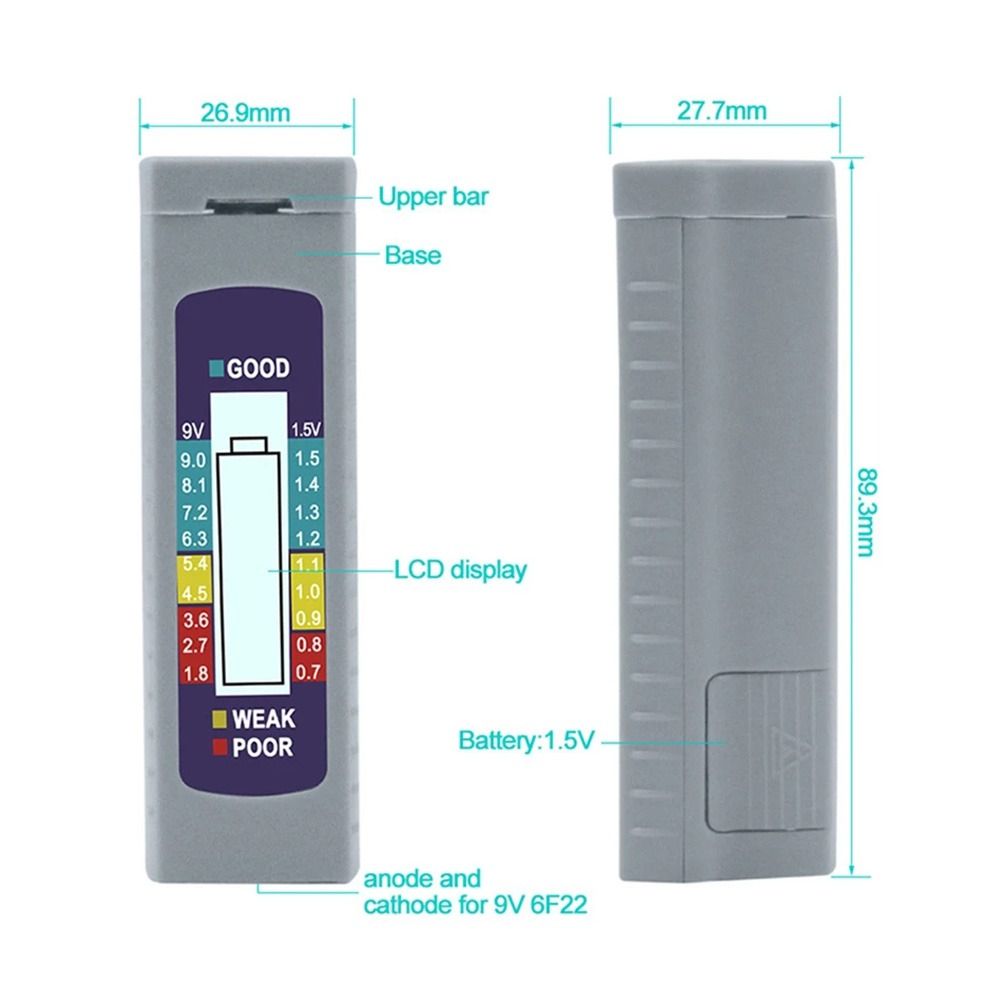 Brehn | Volt Magic Universal Digital LCD-Display Batterietester