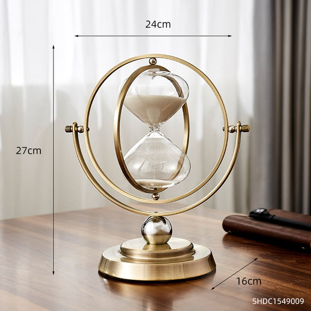 Time Charmer Metall Sanduhr Dekor | Brehn
