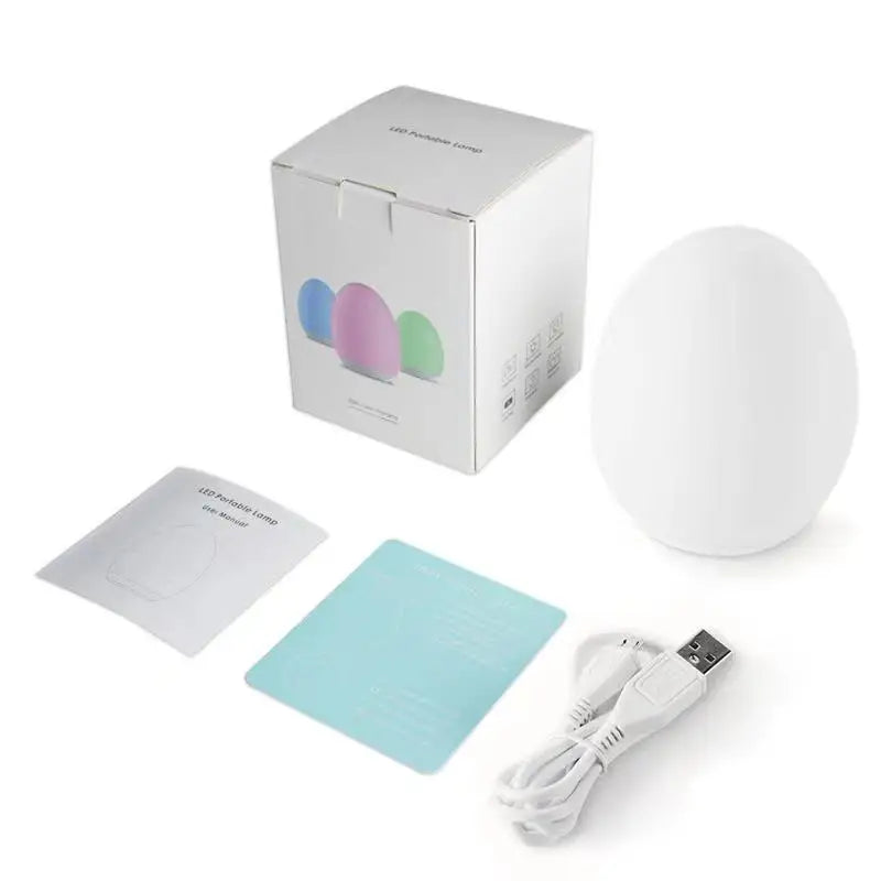 Brehn | Lumiboo Nachtlicht | RGB & Warmweiß | Touchsteuerung | 100h Akku | 12 × 10 cm | Baby- und Kinderzimmer