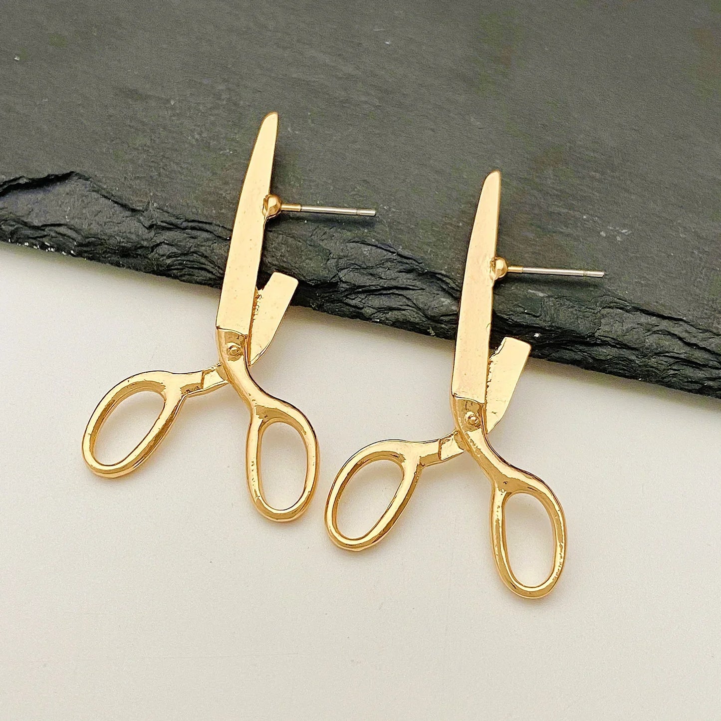 VIvolux | Scheren Design Artisan Ohrringe