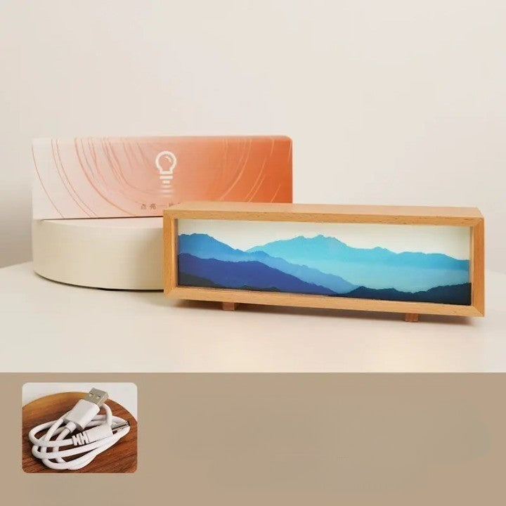 Dream Aura Interaktive Desktop Kunstleinwand Lampe