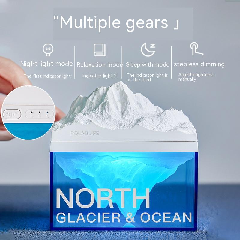 Iceberg Aromatherapie Brehnuetooth Lautsprecher Nachtlampe | Brehn