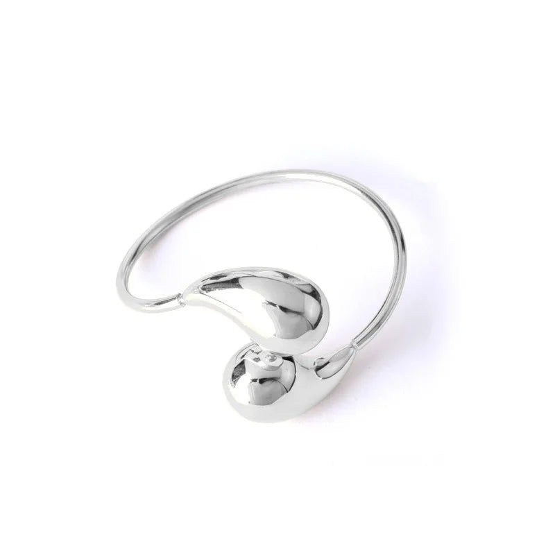 Brehn | Bold Wasser Tropfen Bangle Armband