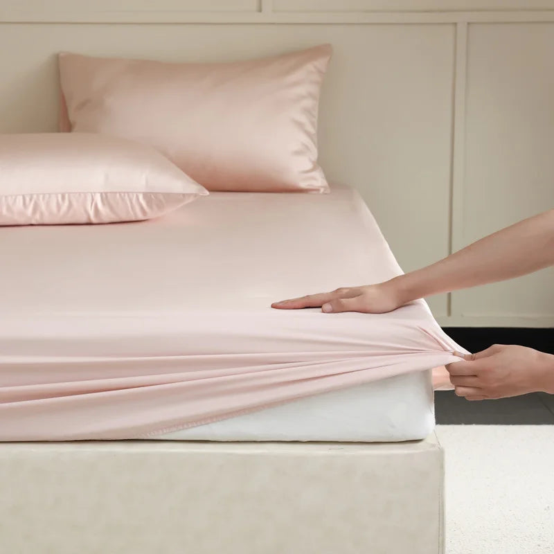 Brehn | SilkDreams Mulberry Seiden-Bettlaken | Atmungsaktiv | Hypoallergen | Luxuriöse Bettwäsche für Ihr Zuhause