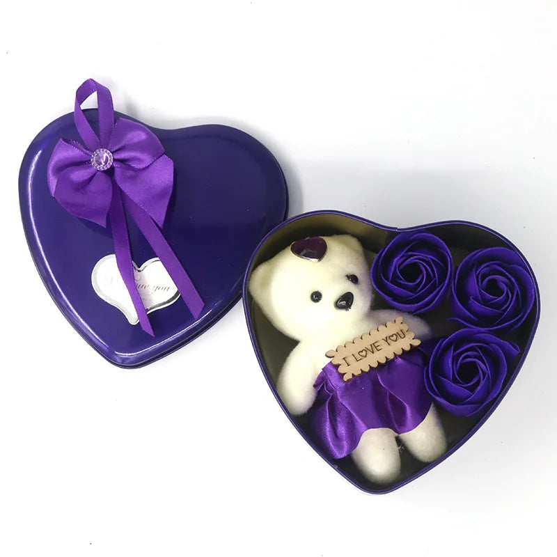 Brehn | LuxeCuddle Teddybär | Verzauberndes und romantisches Geschenk für liebevolle Momente
