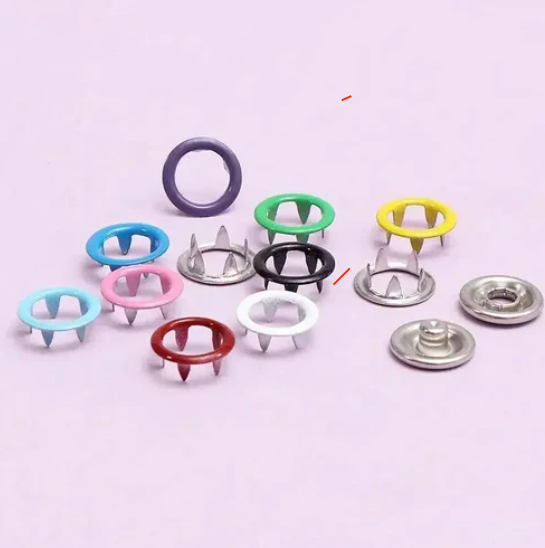 Metall-Druckknöpfe DIY Set | Ihre Kleidung ist wieder wie neu! | Brehn