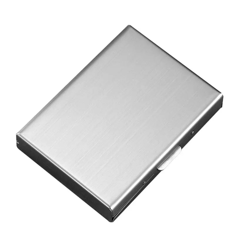 Slim RFID-blockierende Edelstahl-Geldbörse für Karten