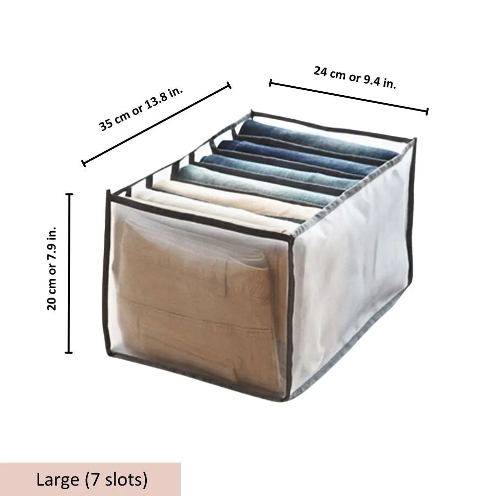 Schubladen-Organizer-Set — Kleidungsspeicherung für ordentliche Schubladen